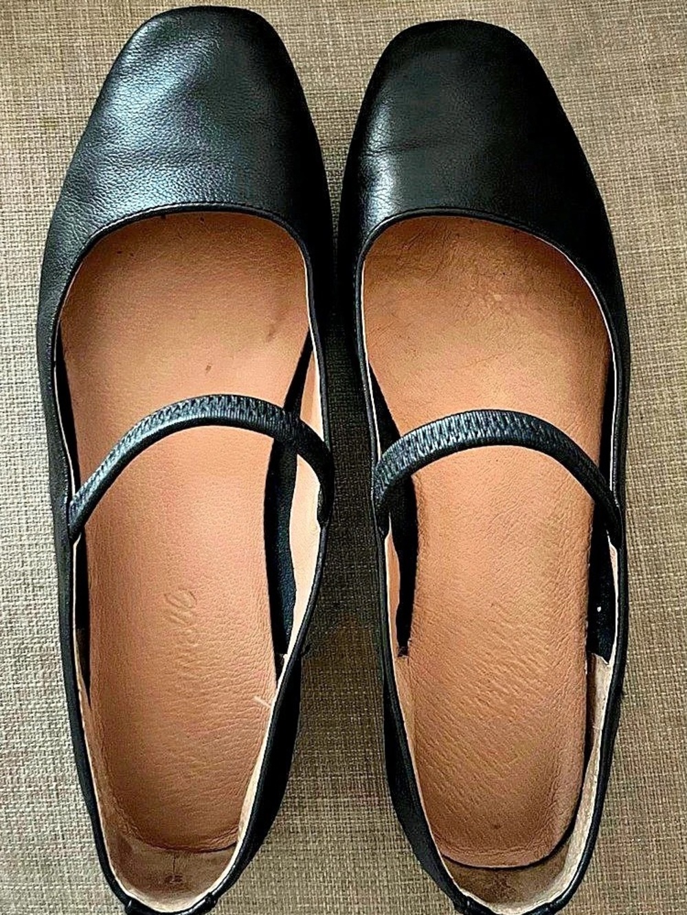 Madewell The Greta Mary Jane Flat Black Flats